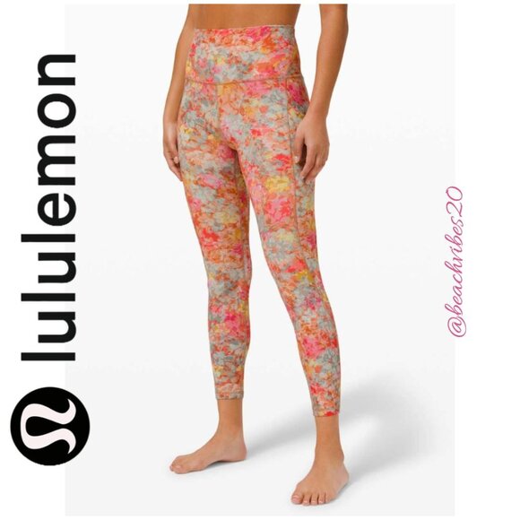 LULULEMON ATHLETICA Align High Rise Pant with Pockets 25" 8 EUC LL-223 - Picture 3 of 13